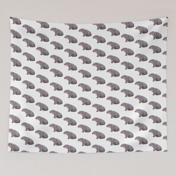 Item preview, Cute baby hippo  designed and sold by Yaragold.