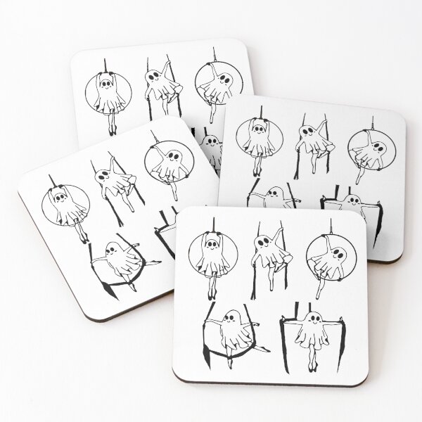 Item preview, Spooky aerial artists, halloween aerialist designed and sold by Aerial Addicts.