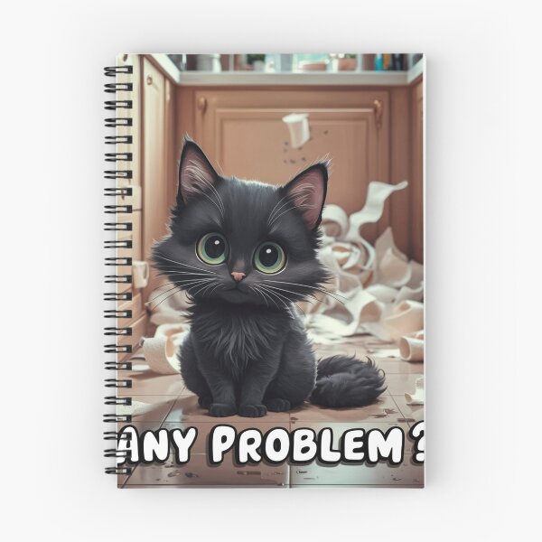 Item preview, Messy cat - paper towels  designed and sold by lavka-xd.