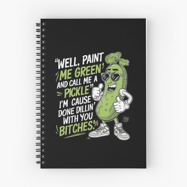 Item preview, Funny Pickle Quote Design - Paint Me Green and Call Me a Pickle designed and sold by love3617.