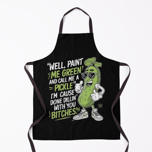 Item preview, Funny Pickle Quote Design - Paint Me Green and Call Me a Pickle designed and sold by love3617.