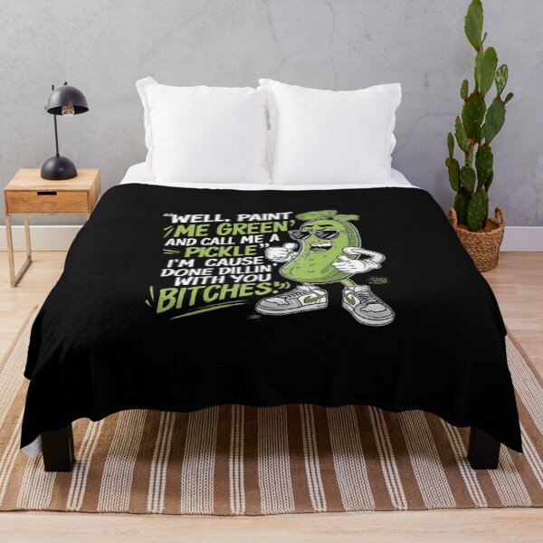 Item preview, Funny Pickle Quote Design - Paint Me Green and Call Me a Pickle designed and sold by love3617.