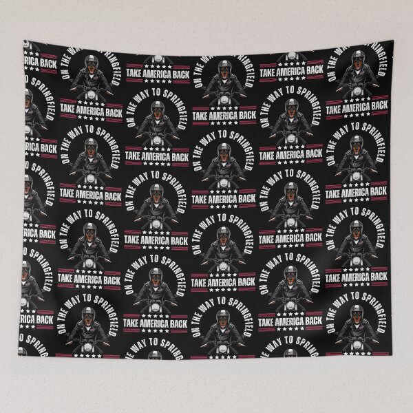 Item preview, On the way to springfield, Take America Back. designed and sold by Roy & Tiffany.