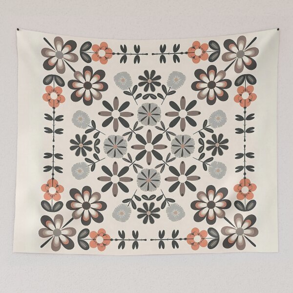 Item preview, Elegant Crochet Floral Motif Design designed and sold by Dshoppin.