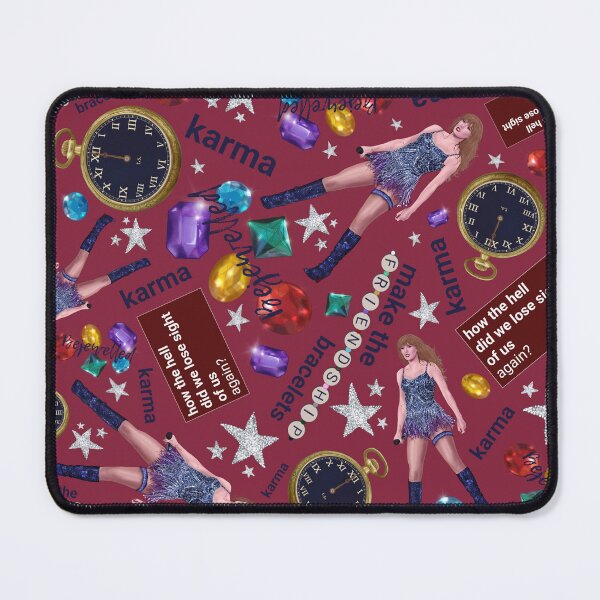 Item preview, Taylor Swift - Midnights era repeat print (pink) designed and sold by SonorousMaple.