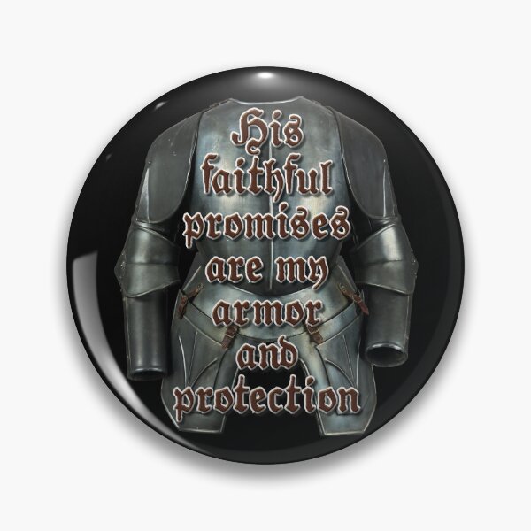 Item preview, My armor and protection is made of faithful promises designed and sold by broslaw.