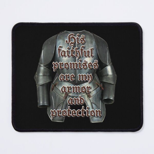 Item preview, My armor and protection is made of faithful promises designed and sold by broslaw.