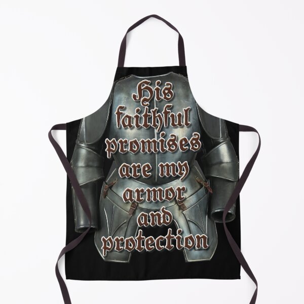 Item preview, My armor and protection is made of faithful promises designed and sold by broslaw.