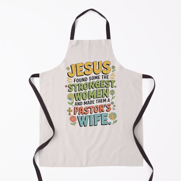 Item preview, Funny Pastors Wife Appreciation Day Gifts Jesus found some of the strongest women and made them a Pastors Wife designed and sold by Heritage Hive Studio.