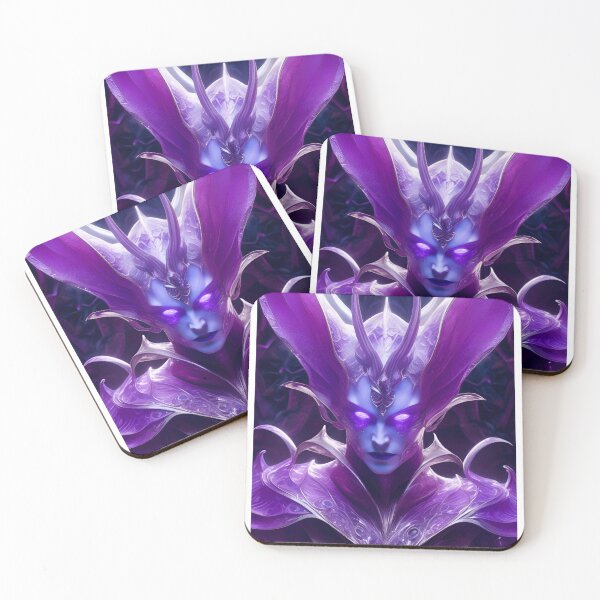 Item preview, Alien Life Form in Purple - Sci Fi Art concept designed and sold by Delerat7.