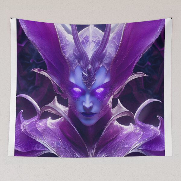 Item preview, Alien Life Form in Purple - Sci Fi Art concept designed and sold by Delerat7.