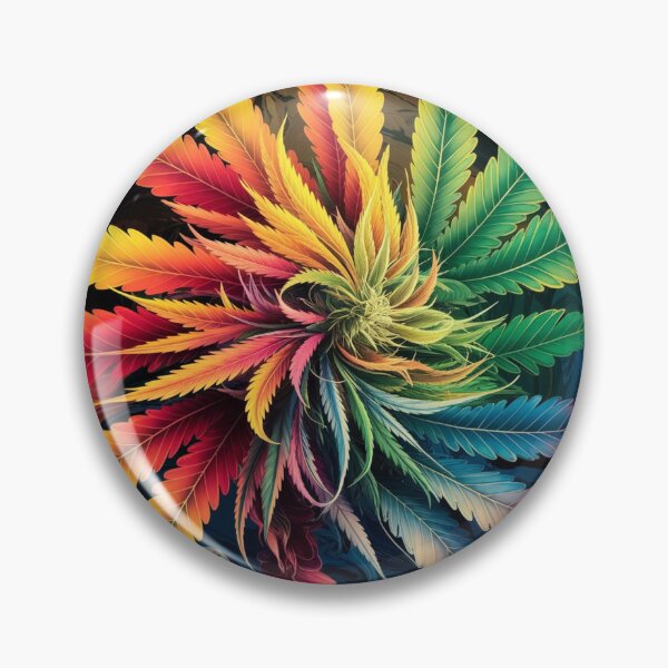 Item preview, Vibrant Colorful Marijuana Pot Leaves - 420 Friendly designed and sold by JLEmporium.