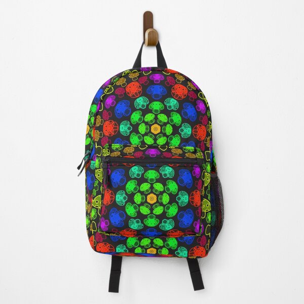 Item preview, Cursed Kaleidoscope - Green Rainbow Mushrooms designed and sold by FinapplePudding.