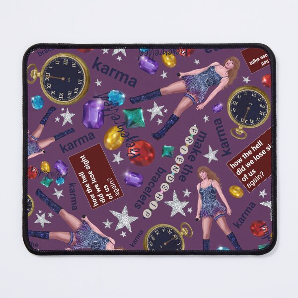 Item preview, Taylor Swift - Midnights era repeat print (purple) designed and sold by SonorousMaple.