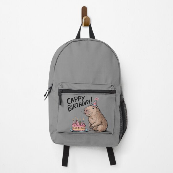 Item preview, Cappy Capy Birthday Capybara Kawaii designed and sold by These_Prints.