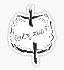 Voulez vous ? Sticker