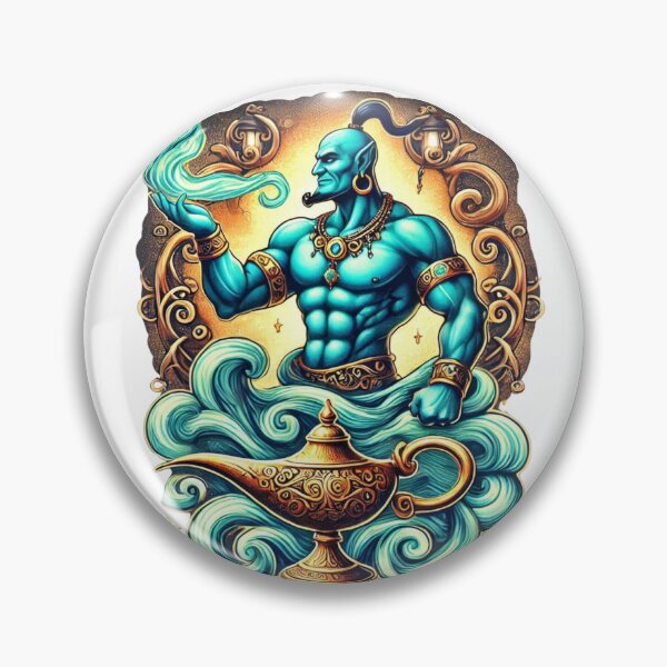 Item preview, The genie gives the lamp designed and sold by FusiTink.