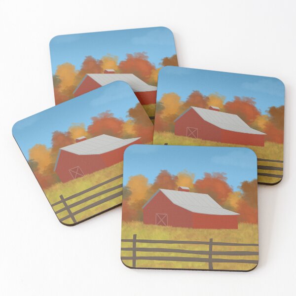 Item preview, Fall Rustic Barn designed and sold by Meg's Sketchbook.