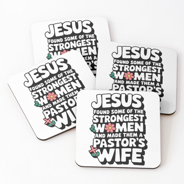 Item preview, Pastors Wife Appreciation Day Gifts Jesus found some of the strongest women and made them a Pastors Wife designed and sold by Heritage Hive Studio.