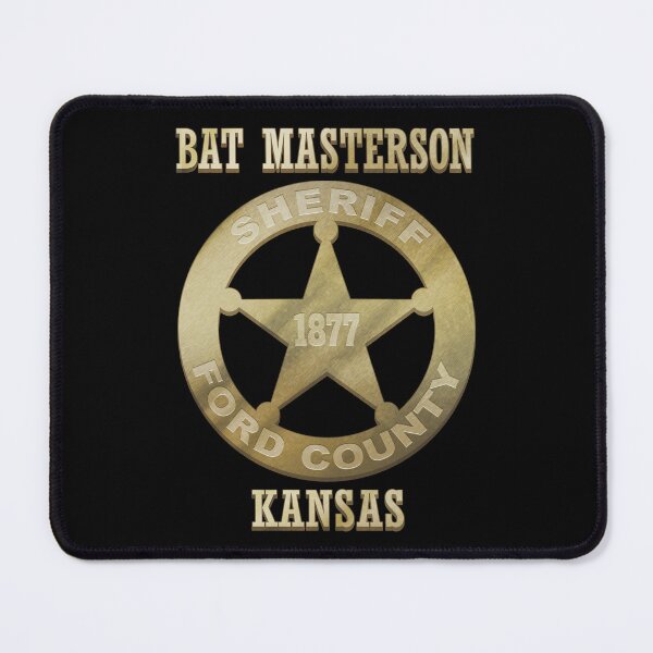 Item preview, Bat Masterson. Sheriff. Ford County. Kansas. 1877. designed and sold by robotrobotROBOT.