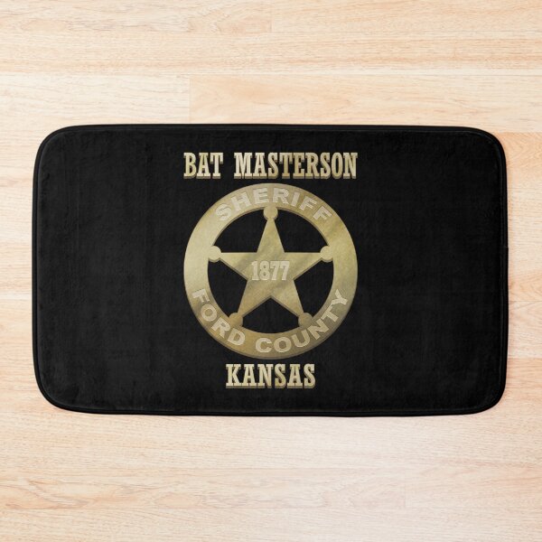 Item preview, Bat Masterson. Sheriff. Ford County. Kansas. 1877. designed and sold by robotrobotROBOT.