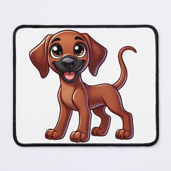 Item preview, Cute Rhodesian Ridgeback Dog Art designed and sold by NoelaniArt.