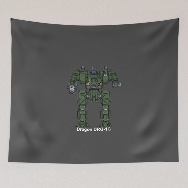 Item preview, Dragon DRG-1C (MWO) - Inner Sphere BattleMech designed and sold by DagleysDesigns.