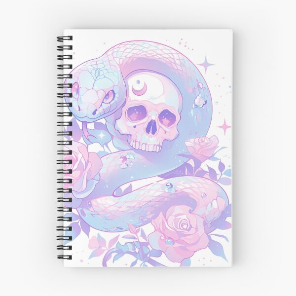 Item preview, Sparkly skull and snake designed and sold by MendaciousMina.