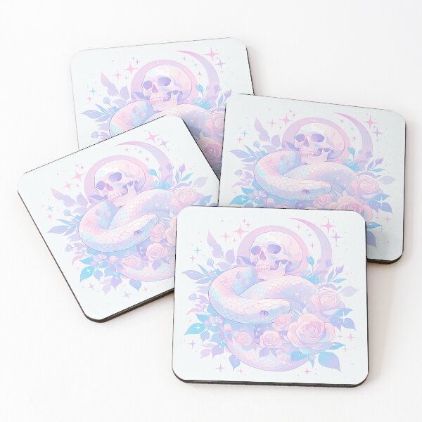 Item preview, Sparkly skull and snake designed and sold by MendaciousMina.