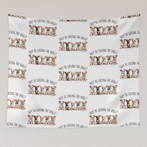 Item preview, They're Eating The Dogs? designed and sold by Roy & Tiffany.