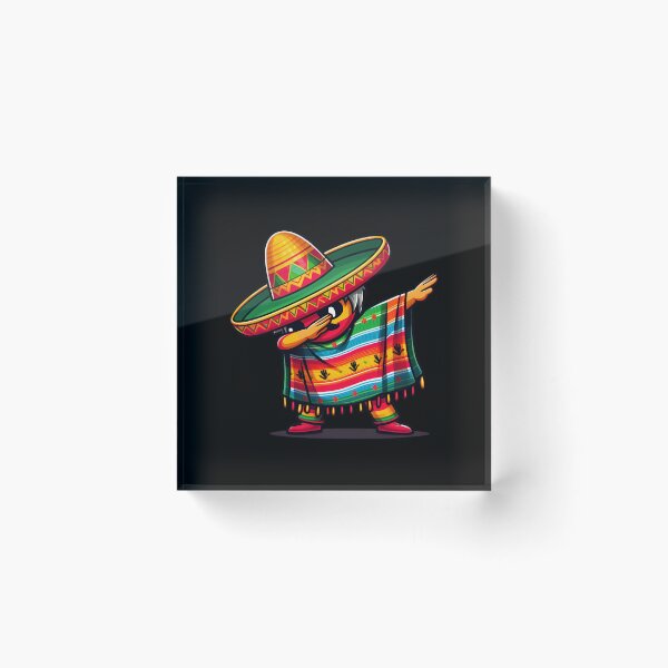 Item preview, Dabbing Mexican Poncho Cinco De Mayo designed and sold by Isabella ✔️ ✔️.