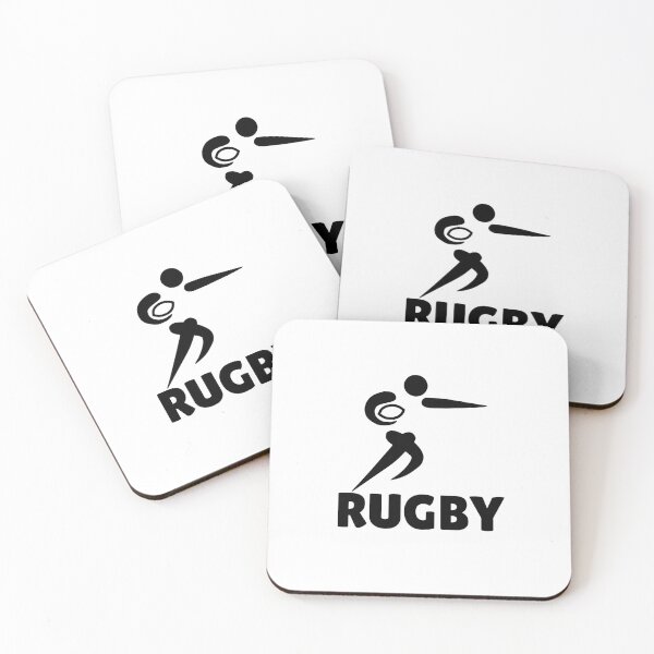 Item preview, RUGBY (2) - BLACK designed and sold by ArtsyCity.