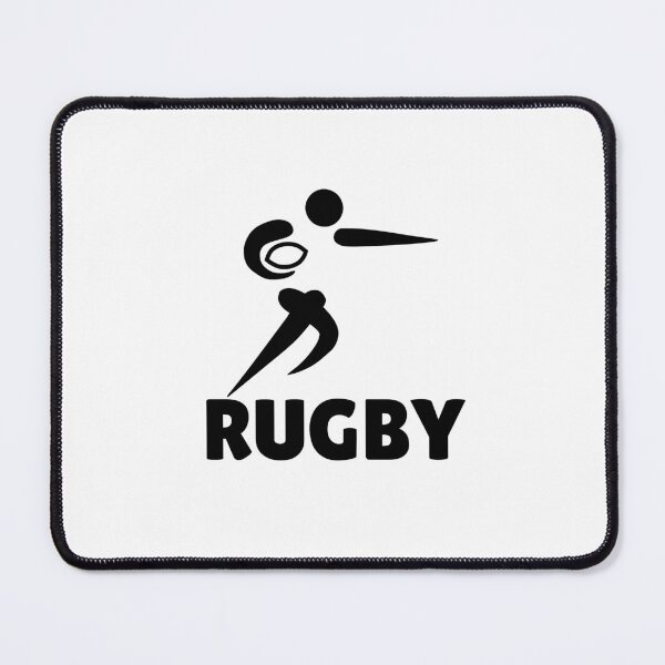 Item preview, RUGBY (2) - BLACK designed and sold by ArtsyCity.