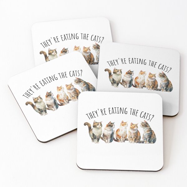 Item preview, They're Eating The Cats? designed and sold by Roy & Tiffany.