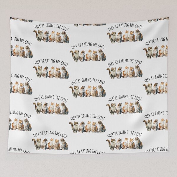 Item preview, They're Eating The Cats? designed and sold by Roy & Tiffany.