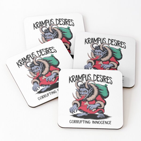 Item preview, Creepy Krampus Desires Corrupting Innocence designed and sold by Betsytiptoe.