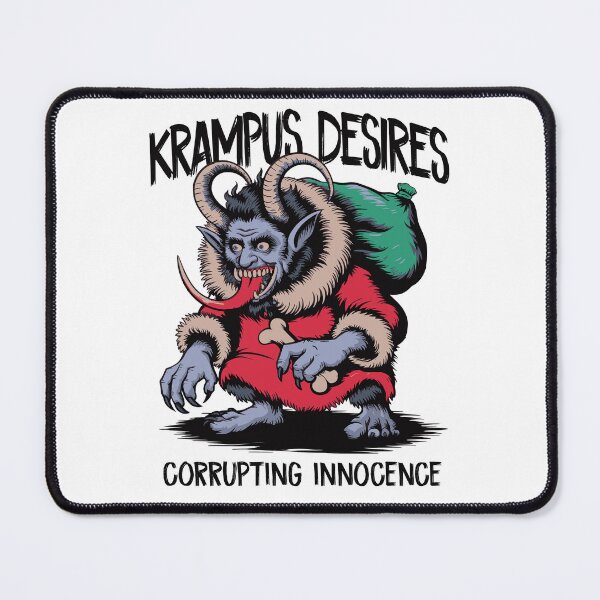 Item preview, Creepy Krampus Desires Corrupting Innocence designed and sold by Betsytiptoe.