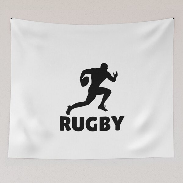 Item preview, RUGBY (3) - BLACK designed and sold by ArtsyCity.