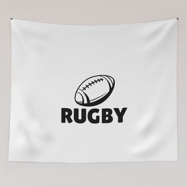Item preview, RUGBY (5) - BLACK designed and sold by ArtsyCity.