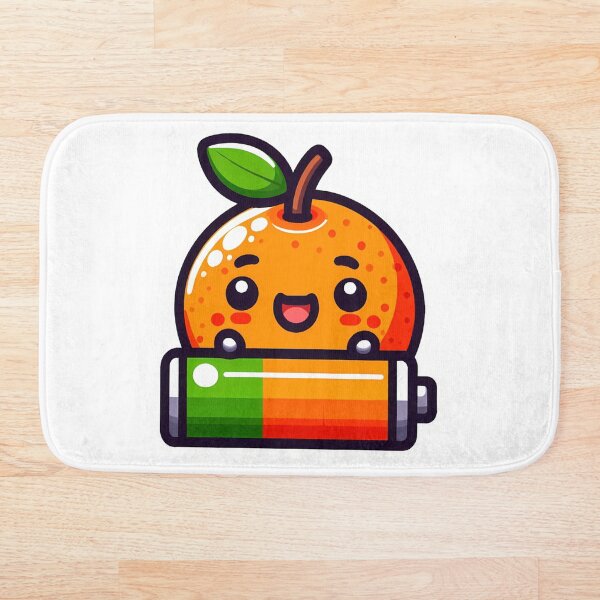 Item preview, Kawaii Orange Design 9 designed and sold by P2Genies.