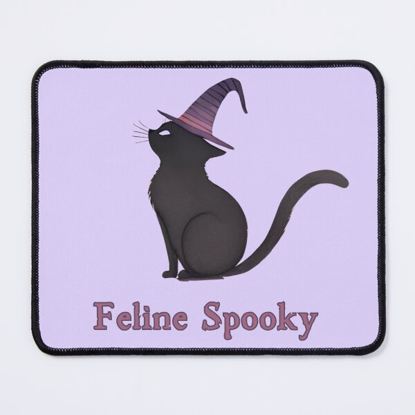 Item preview, Spooky Black Cat in a Witch Hat designed and sold by FrankiesMerch.