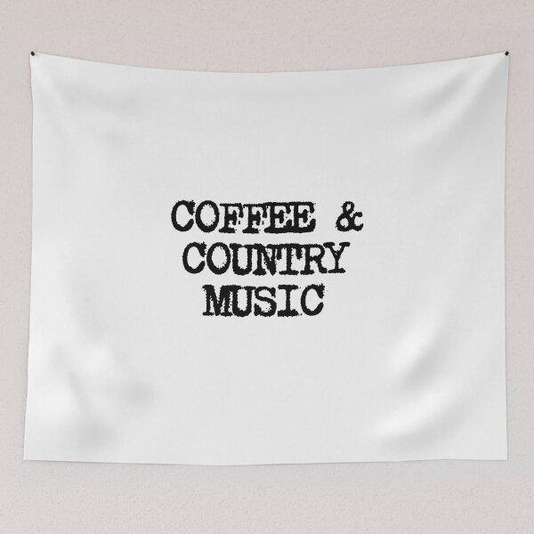 Item preview, COFFEE & COUNTRY MUSIC  designed and sold by CharmStudio.