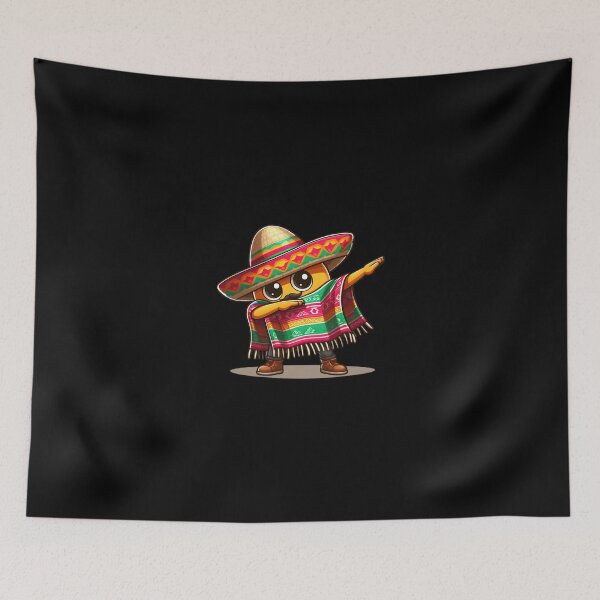 Item preview, Dabbing Mexican Poncho Cinco De Mayo designed and sold by Isabella ✔️ ✔️.