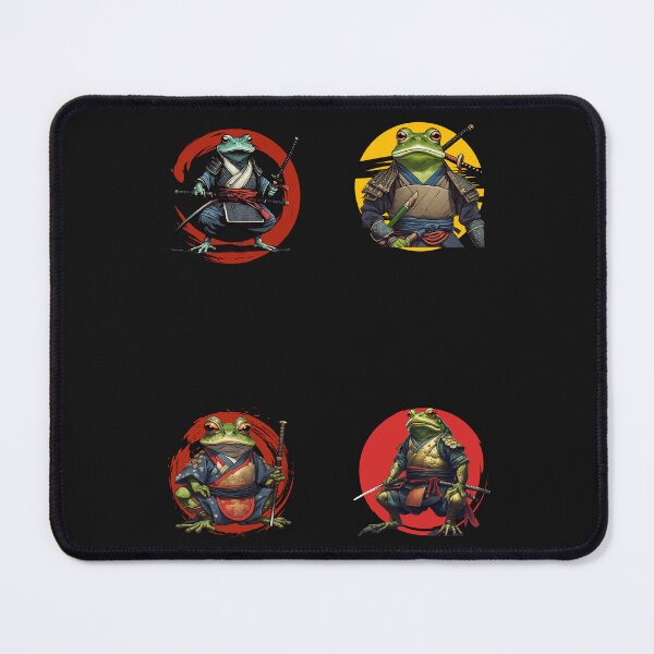 Item preview, Samurai Frogs HD Sticker Set / T Shirt designed and sold by Designsleashed.