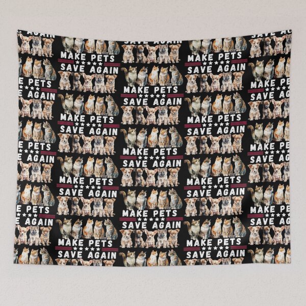 Item preview, Make Pets Save Again designed and sold by Roy & Tiffany.