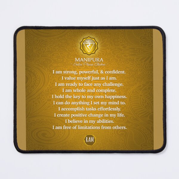 Item preview, Solar Plexus Chakra Affirmations - 87 designed and sold by chakraplaza.