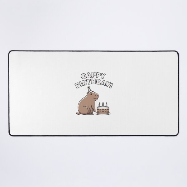 Item preview, Copy of Cappy Capy Birthday Capybara Kawaii designed and sold by These_Prints.