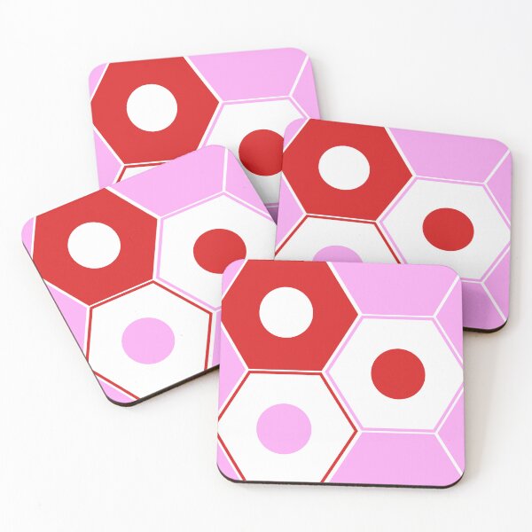Item preview, Pink -  The hexagons designed and sold by stephenignacio.