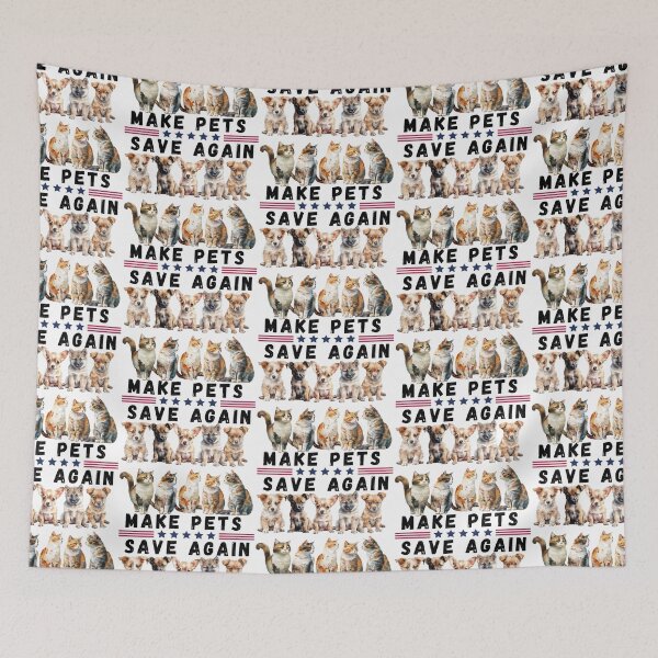 Item preview, Make Pets Save Again designed and sold by Roy & Tiffany.