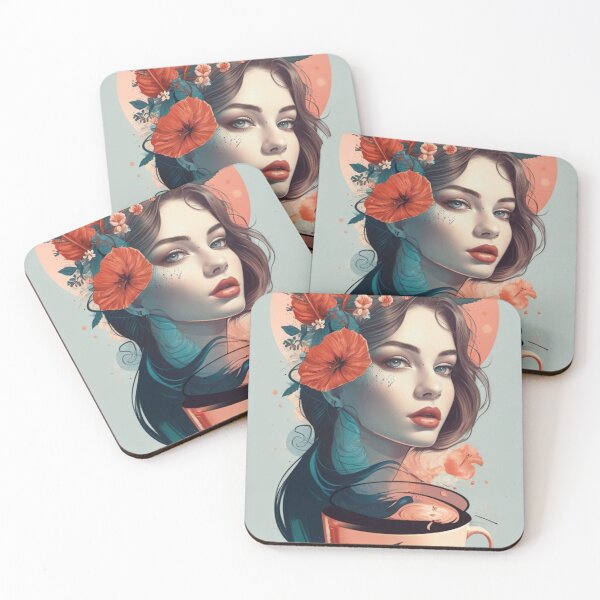 Item preview, Reflections in Bloom: A Surreal Cup of Nature designed and sold by KilianSzmid.